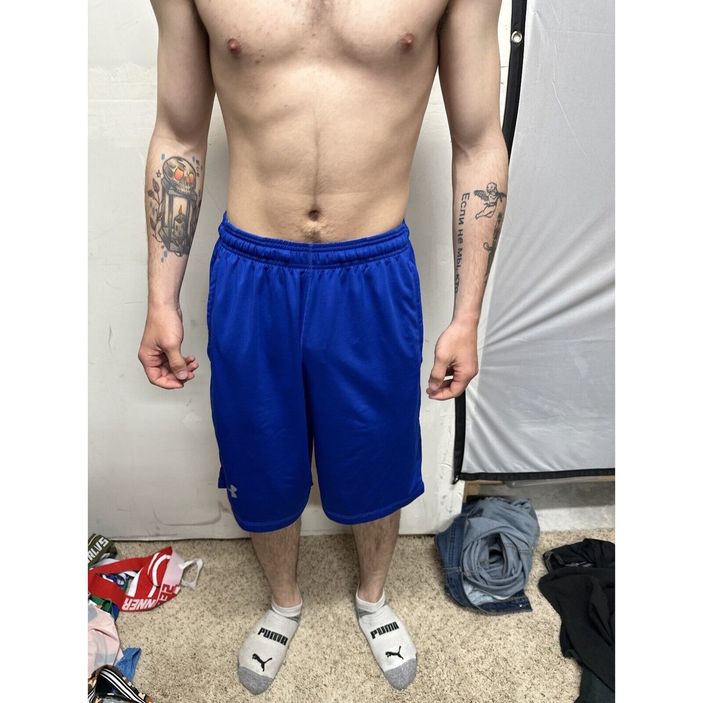 Men’s Medium Royal Blue Under Armour Athletic Shorts