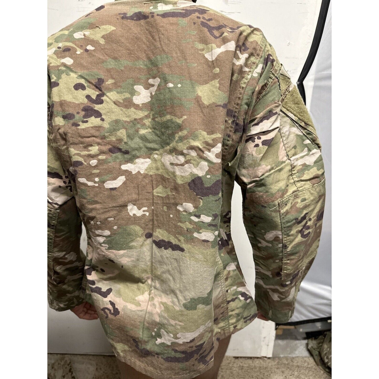 Men’s Ocp Top Coat Army Blouse USAF Flame Resistant  w/ tags and patches