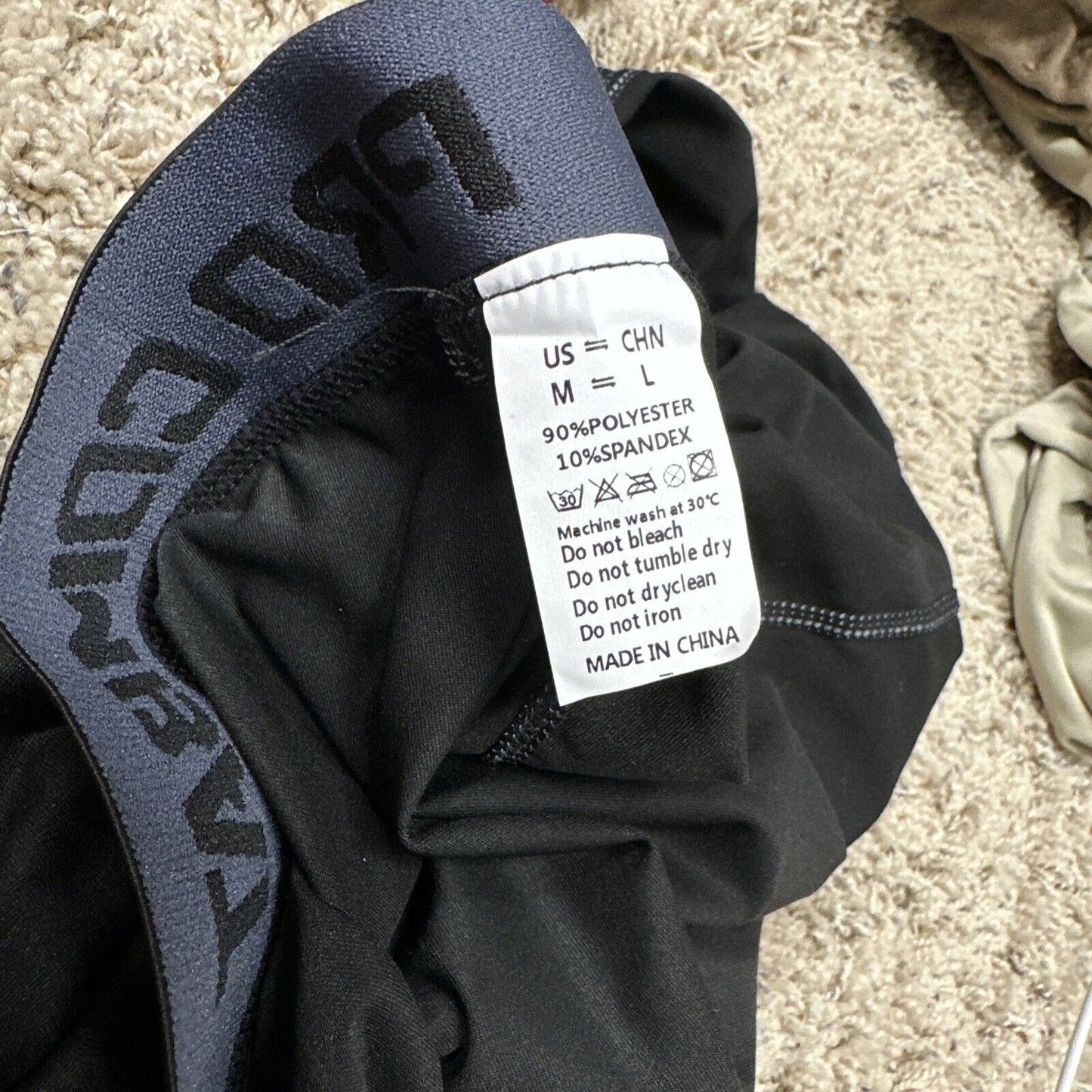 Men’s Pro Combat Medium Black Compression Shorts
