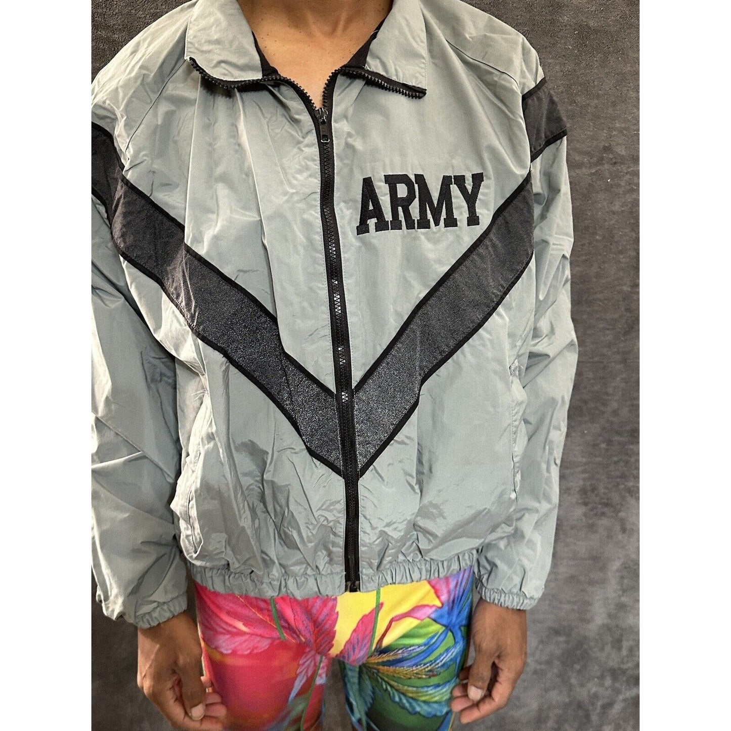 Men’s Army Jacket PFU Gray Uniform Medium Regular