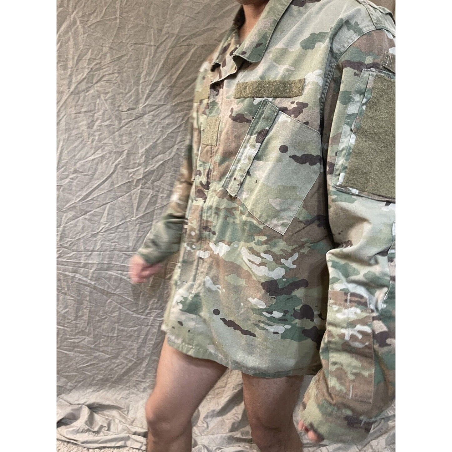 men’s ocp top blouse coat army combat unisex large regular air force space force