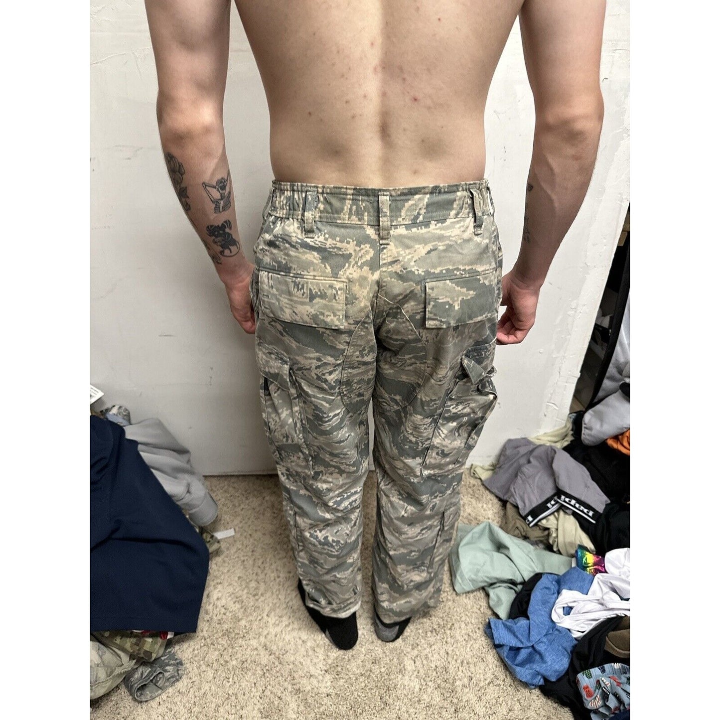 Men’s Abu Air Force Airman Battle Uniform Pants 30 XS Civil Air Patrol
