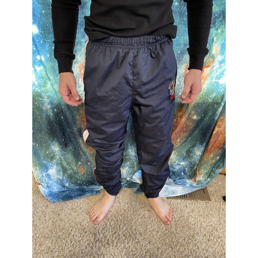 Men’s Small National Guard track pants dark blue recruiter
