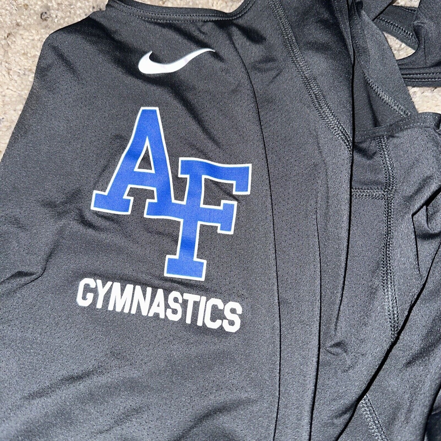 Men’s XS Air Force Academy Cadet Muscle Shirt Tank Uniform Top Gymnastics Nike