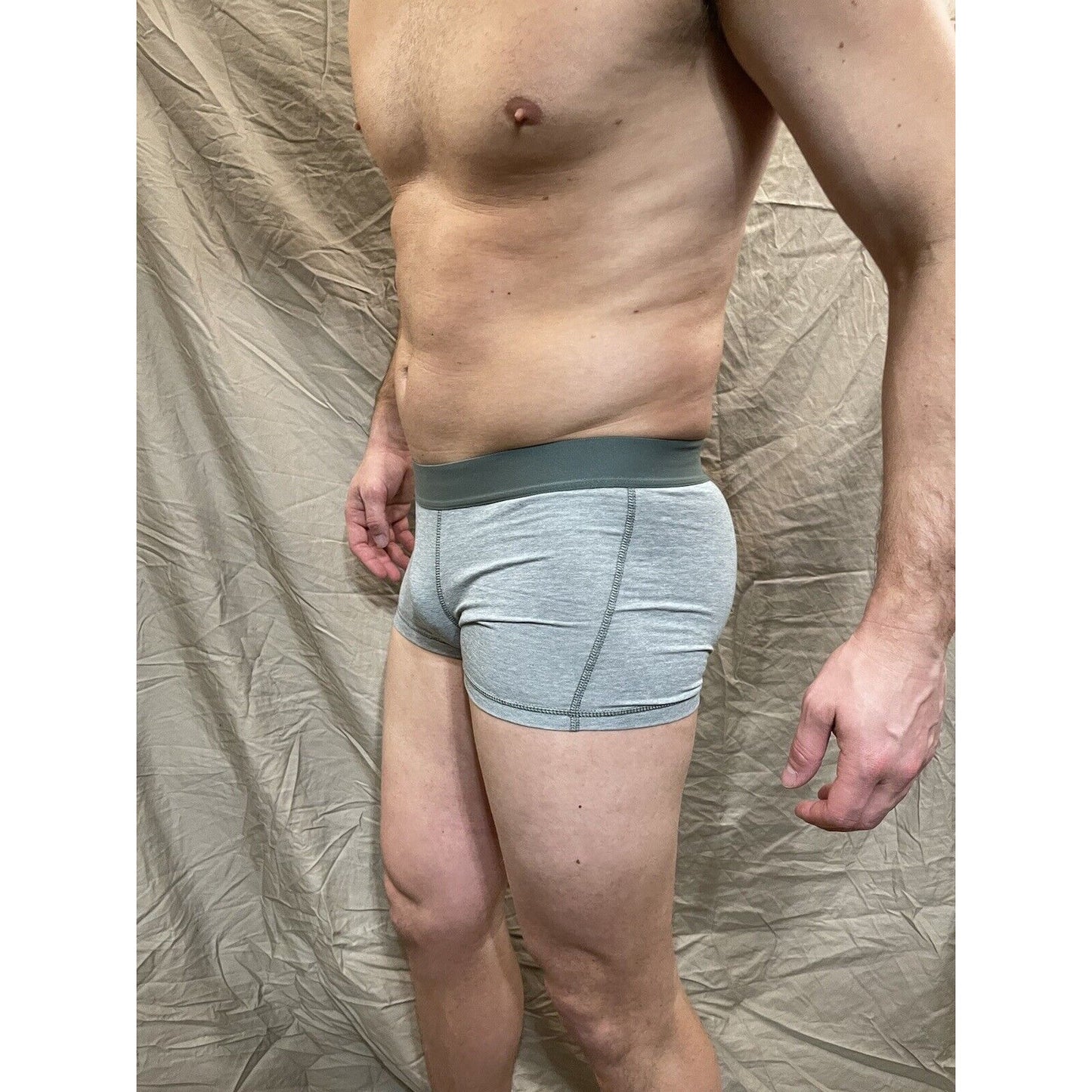 men's H&M green and gray compression shorts New And Never Worn Large