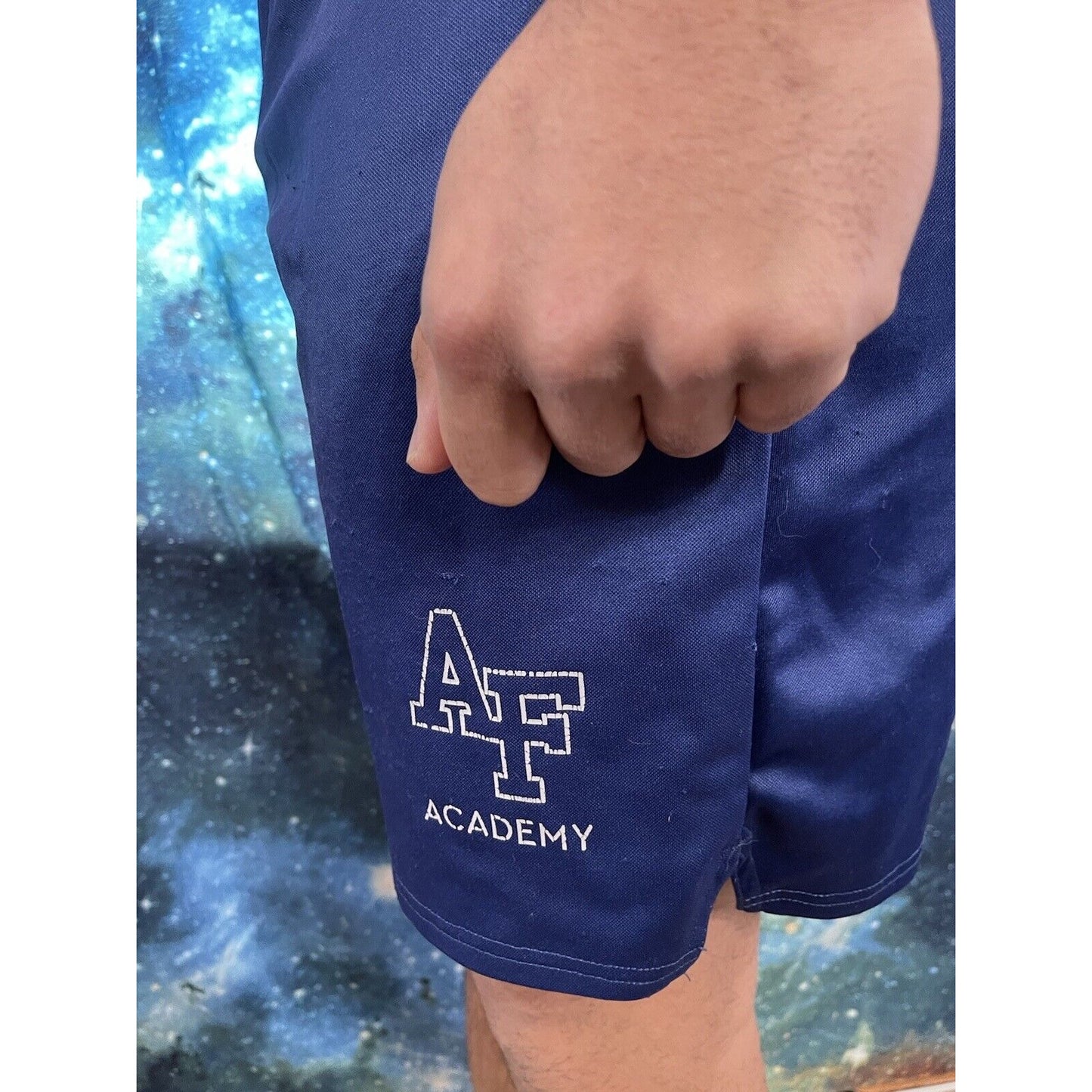 Men’s Medium Air Force Academy PT Ahtletic Shorts Cadet USAFA Blue