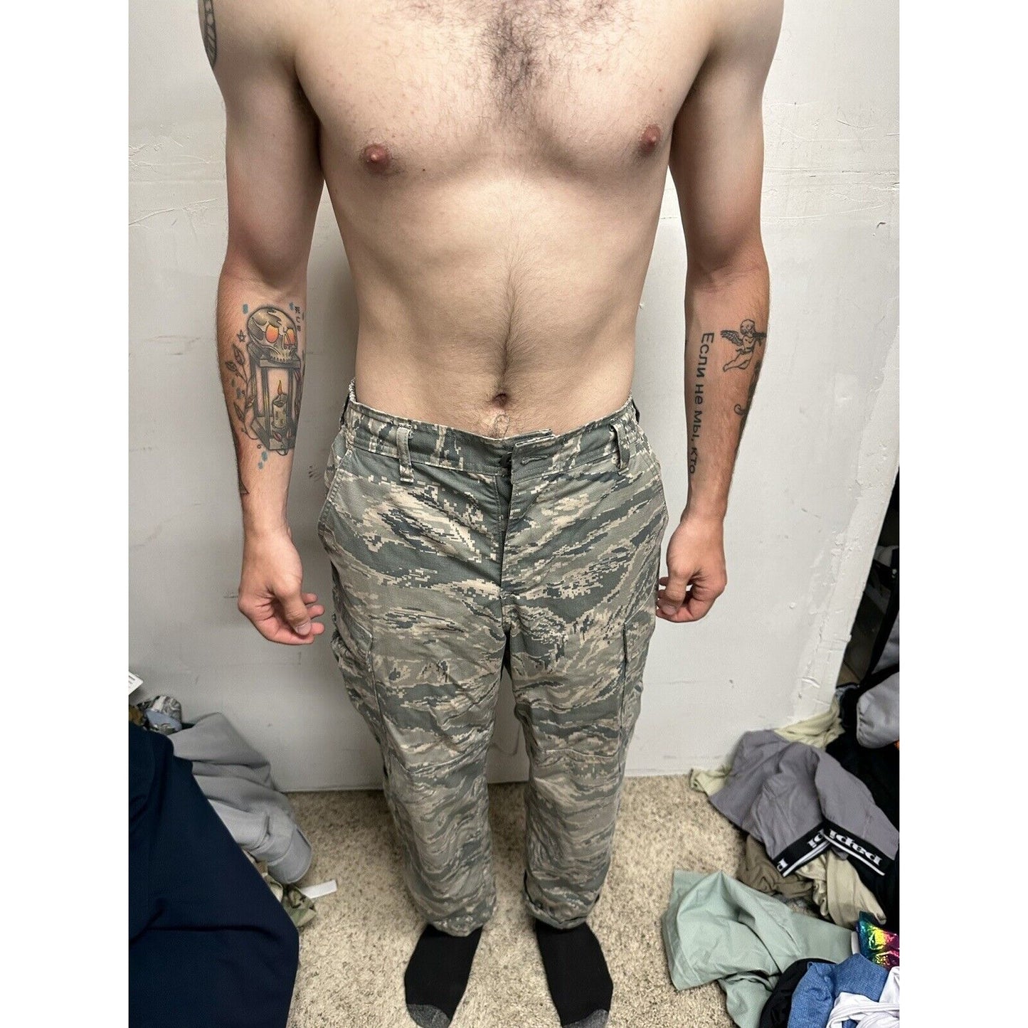 Men’s Abu Air Force Airman Battle Uniform Pants 30 XS Civil Air Patrol