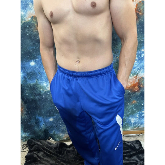 Men’s Nike Blue Large Rams Basketball Workout Pants