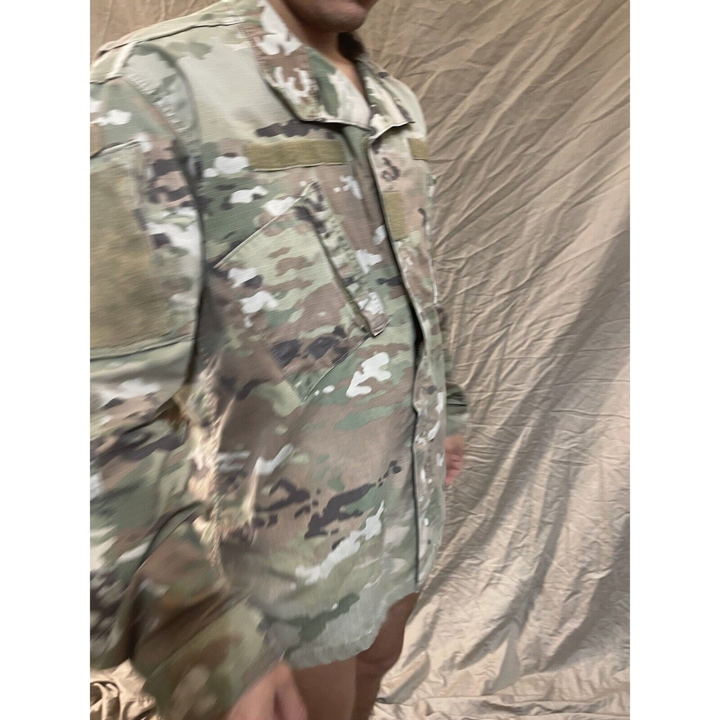 men’s ocp large regular top blouse coat army combat air force space force