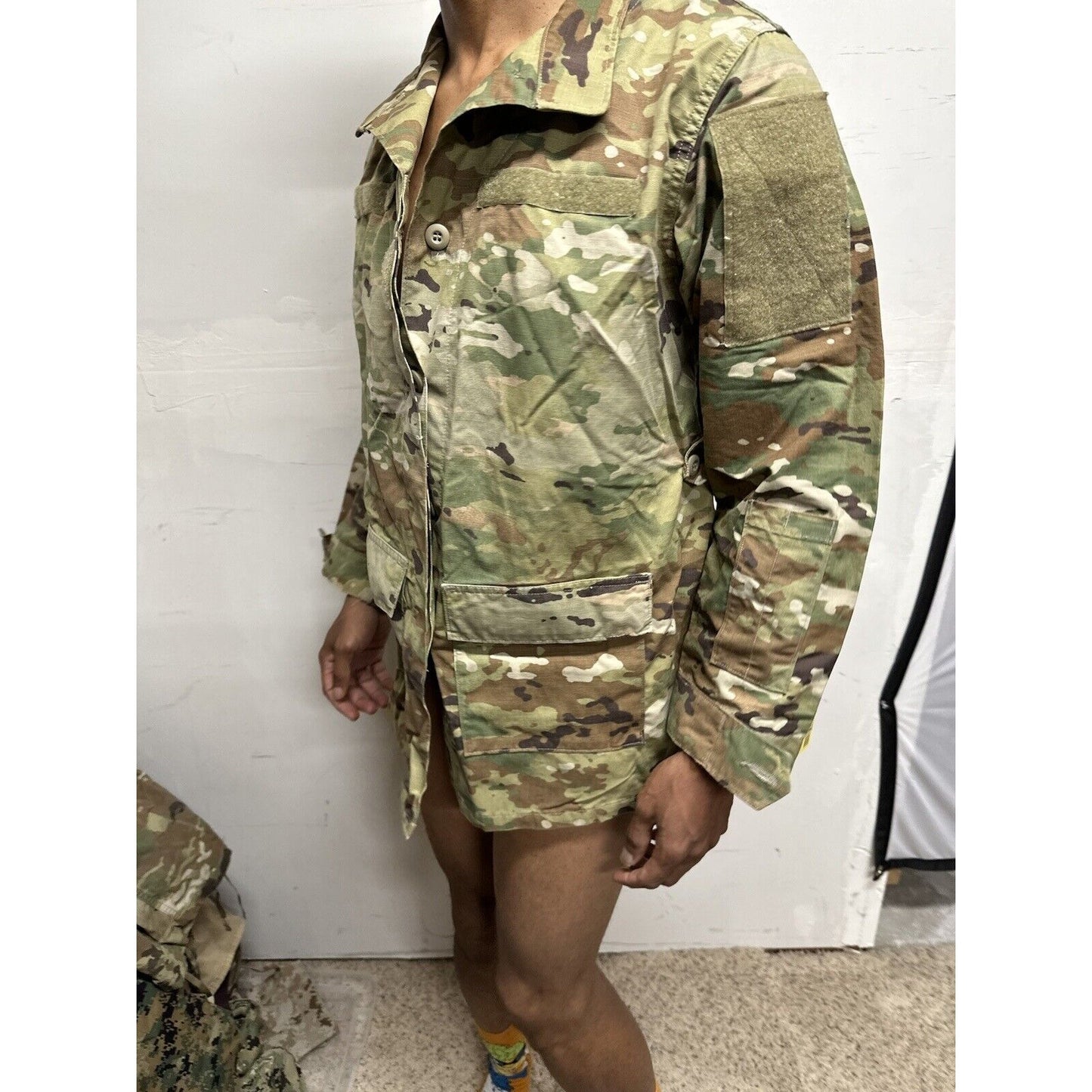 Women’s Maternity Utility Uniform Air Force Ocp Army Large 14-16 Regular Top
