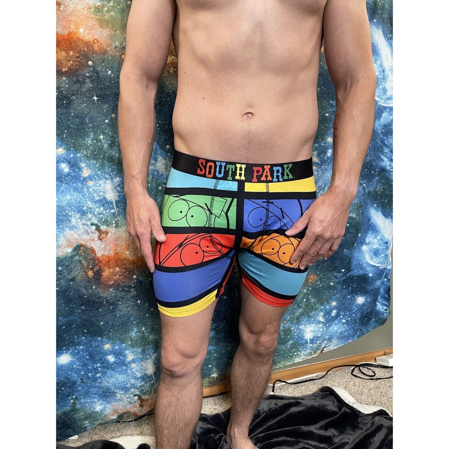 New Men's South Park Boxer Shorts Underwear XL Colourful Multi