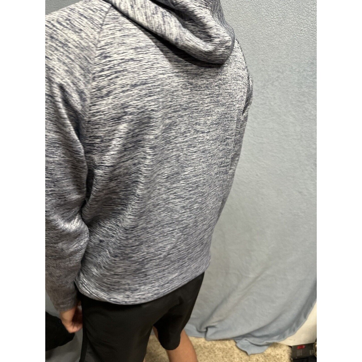 Men’s Blue And Gray Small Sport-tek Pine Creek High School Hockey Pullover Hoodi