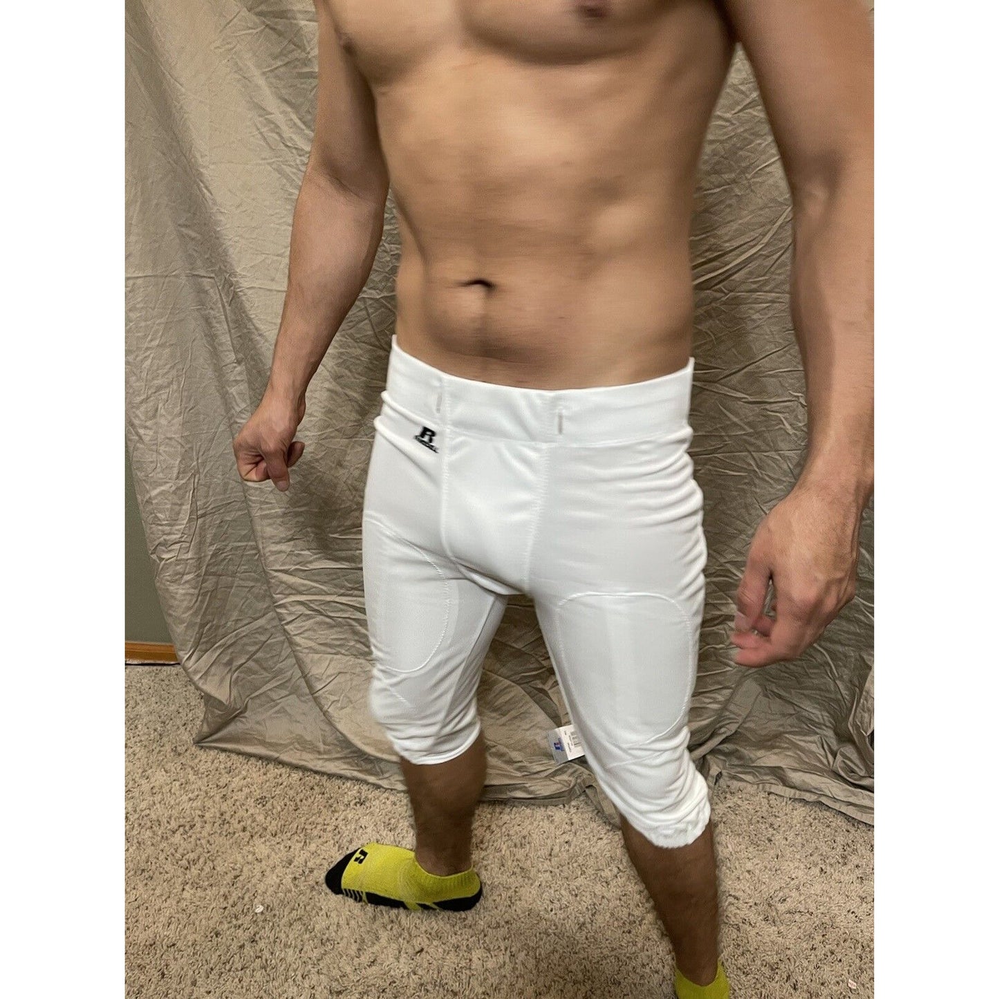 Boy's Youth XXL Russell Athletic White Football pants