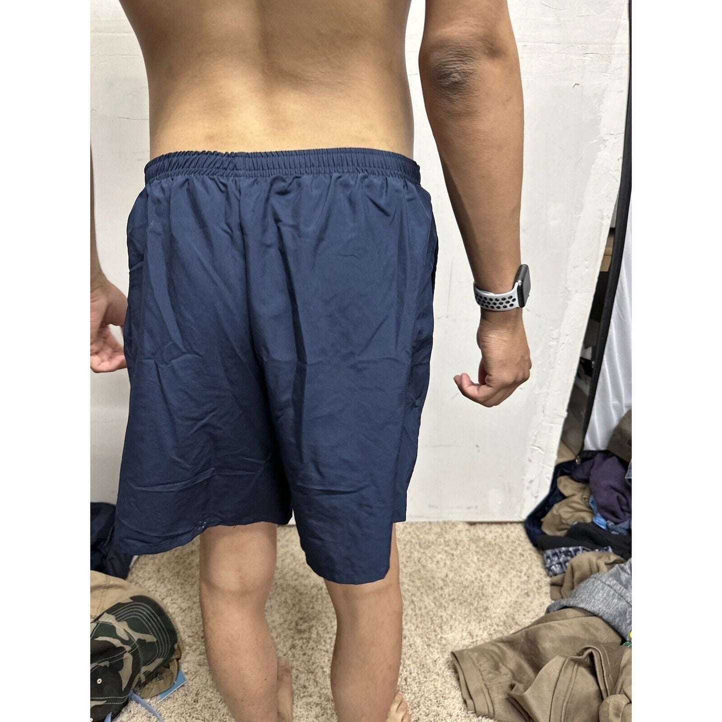 New Balance U.S. NAVY Large PT Shorts Training Shorts Lined Reflective Running