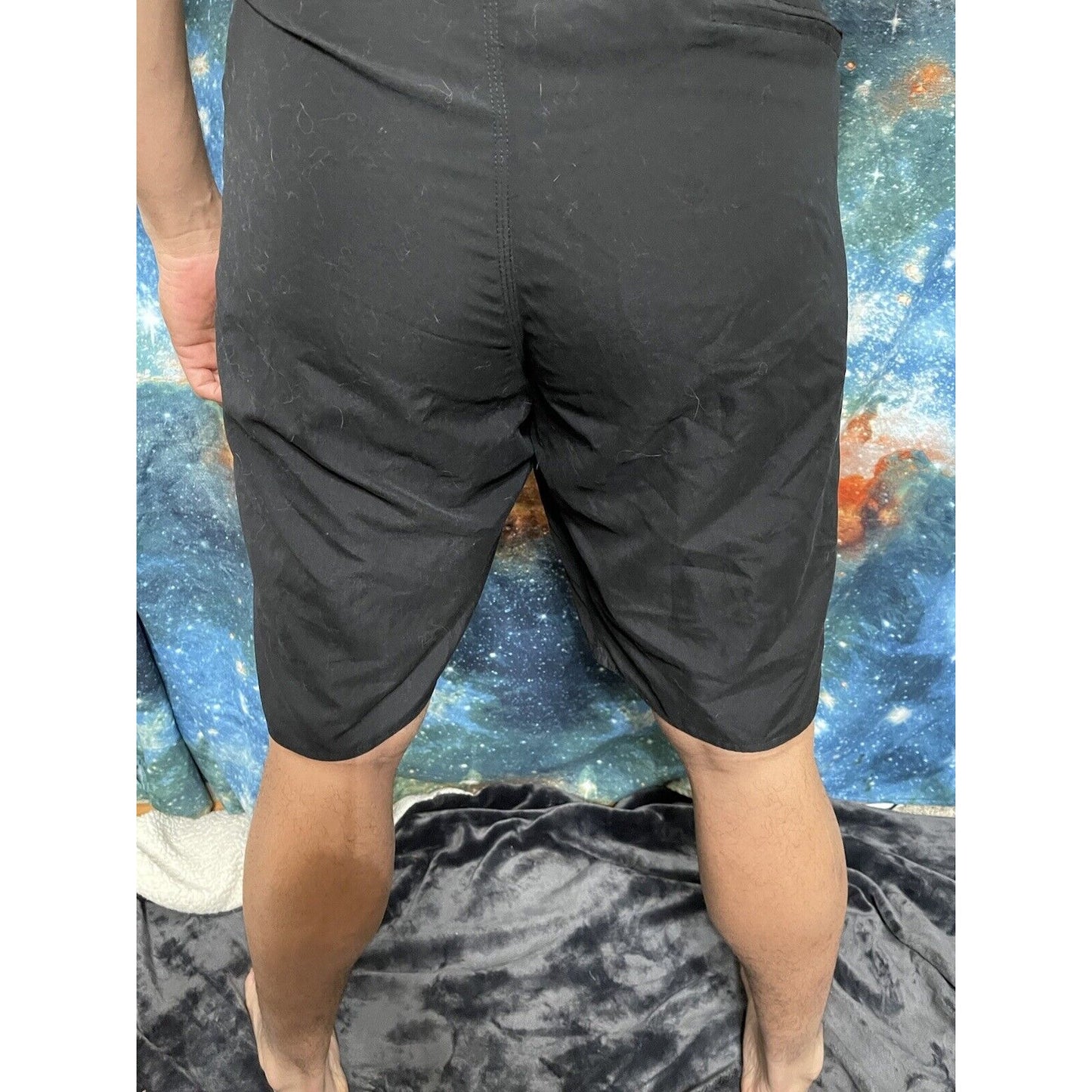 Men’s Rodeo C&A XXL Black and White Board Shorts