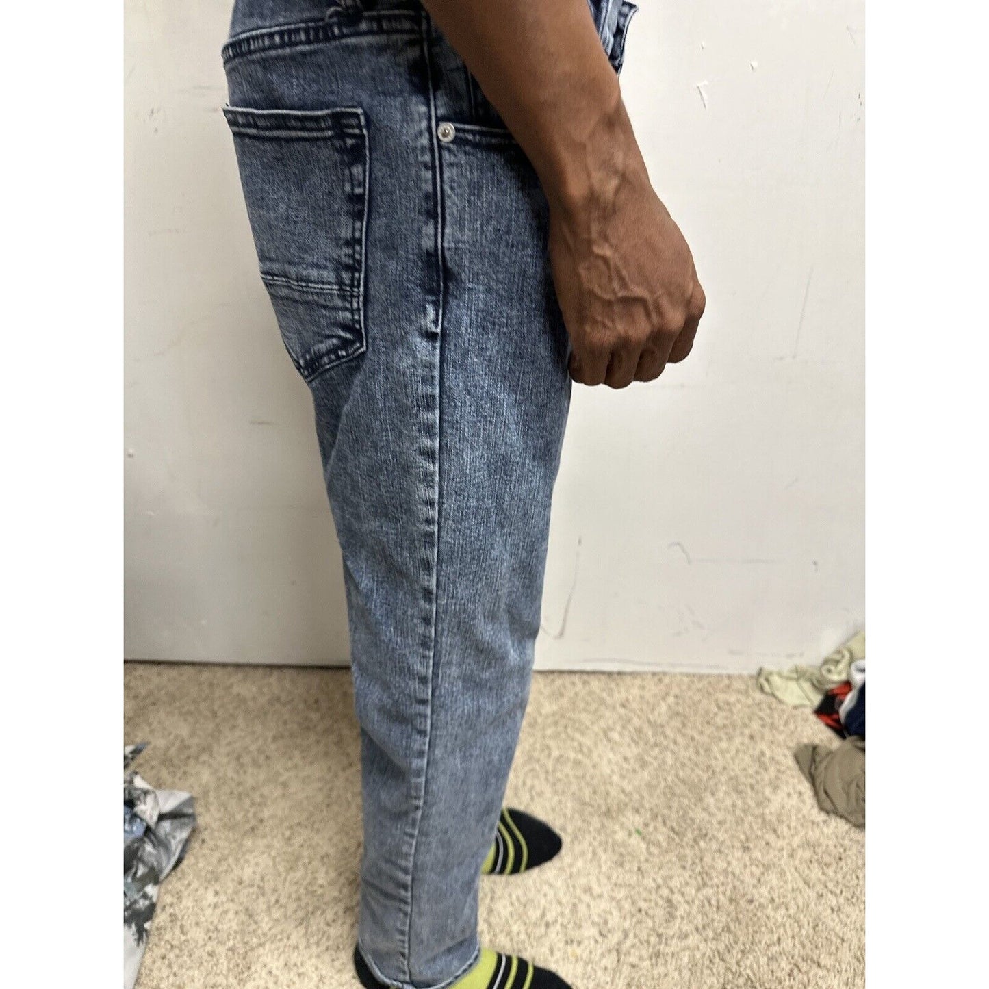 Men’s Blue Arizona Jeans 31x32 Straight Advanced Flex 360