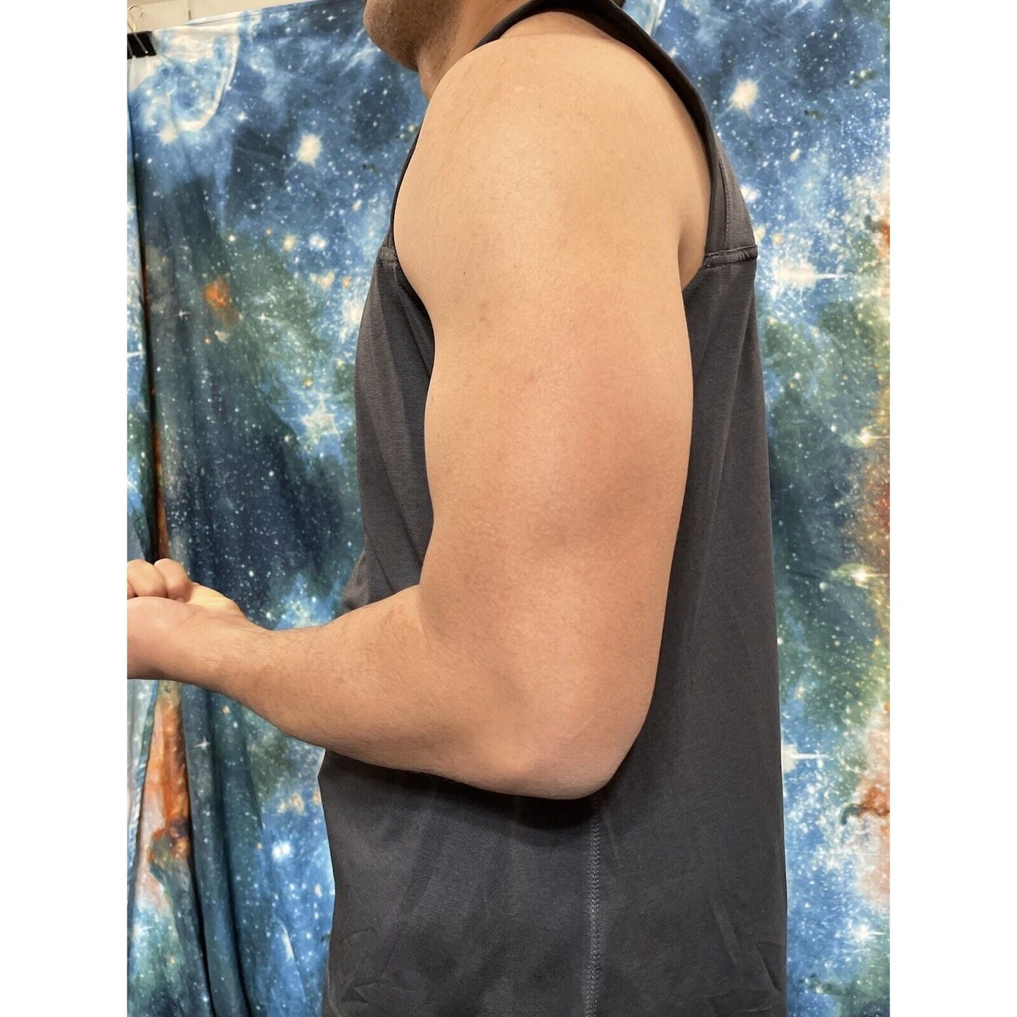 Men’s black XL athletic works muscle shirt tank