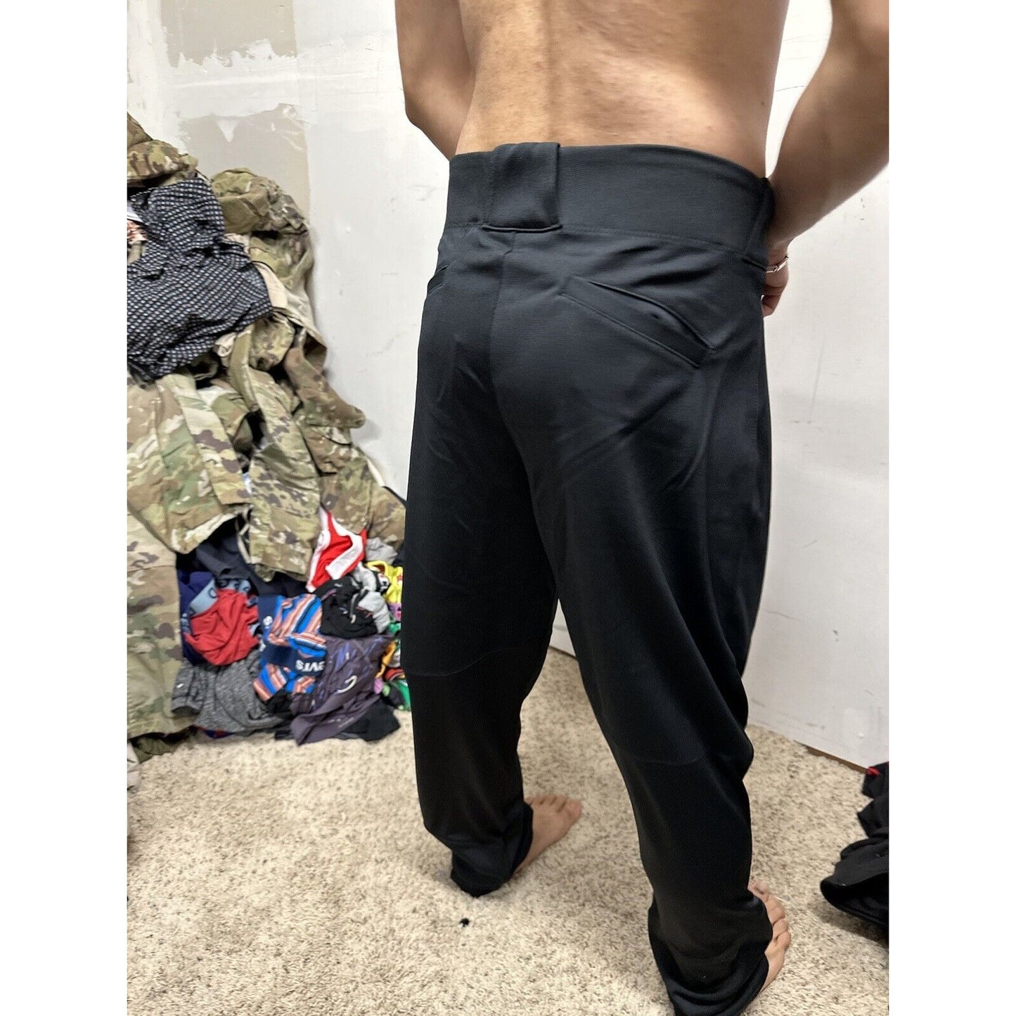 Men’s Black Team Nike Large Baseball Pants Engineered