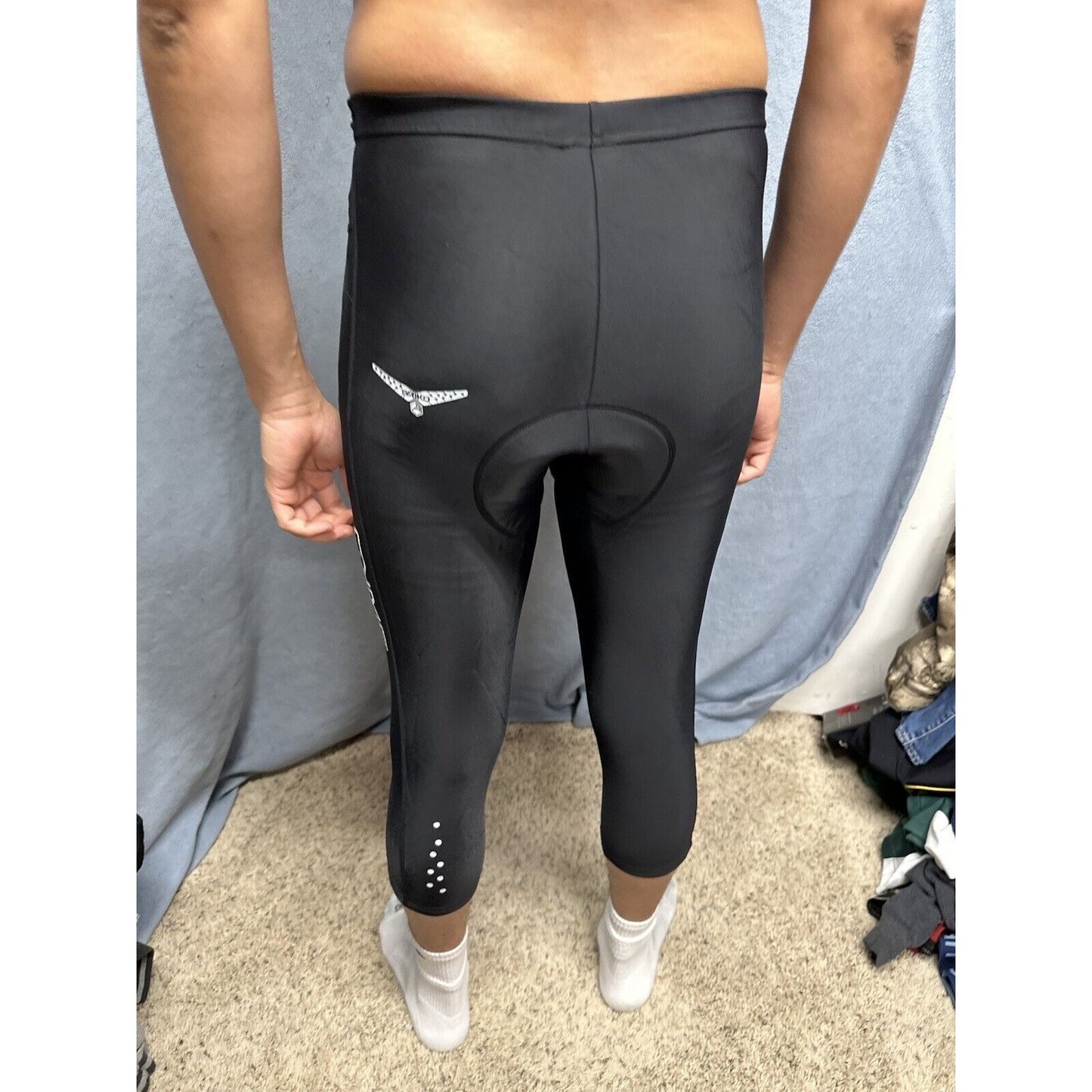 Men’s Black Briko Bicycle Pants Medium