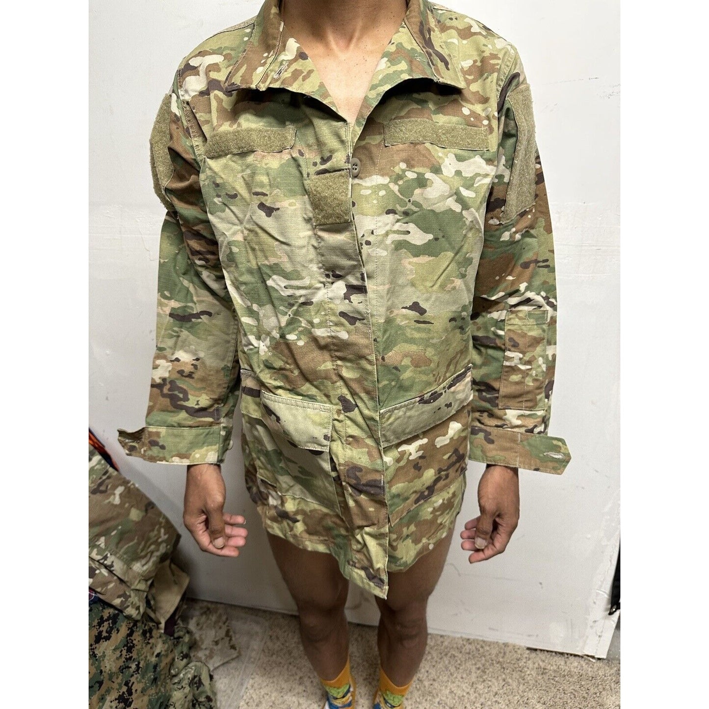 Women’s Maternity Utility Uniform Air Force Ocp Army Large 14-16 Regular Top
