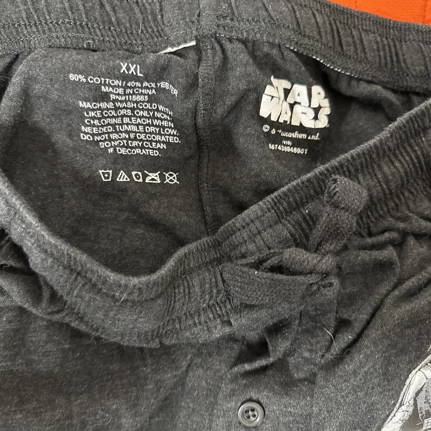 Men’s Darth Vader XXL Like A Boss Star Wars Pajama Bottoms Pants Lounge