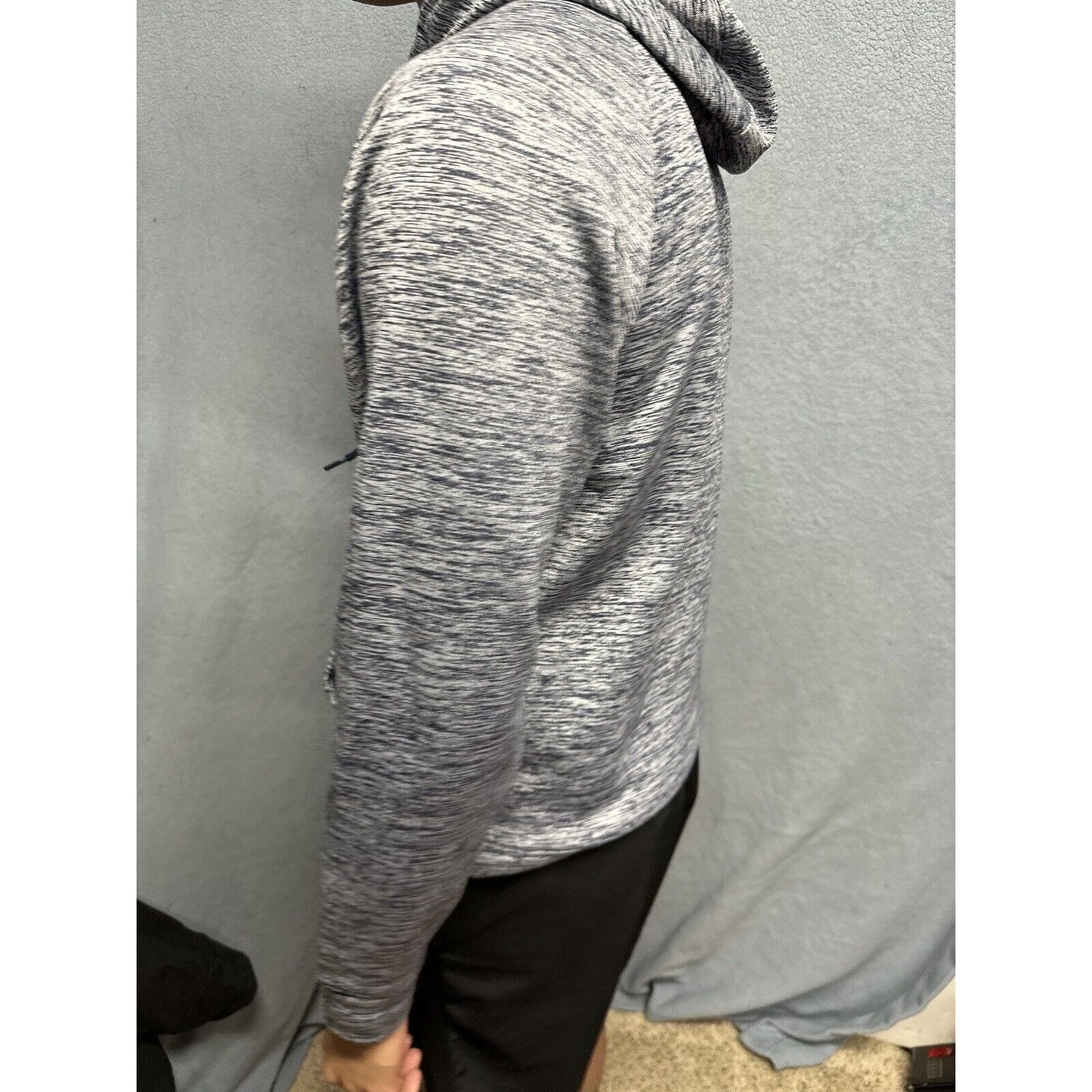 Men’s Blue And Gray Small Sport-tek Pine Creek High School Hockey Pullover Hoodi