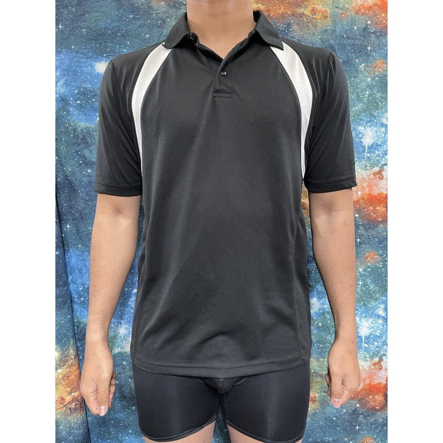 Men’s Black Medium Reebok Polo Shirt