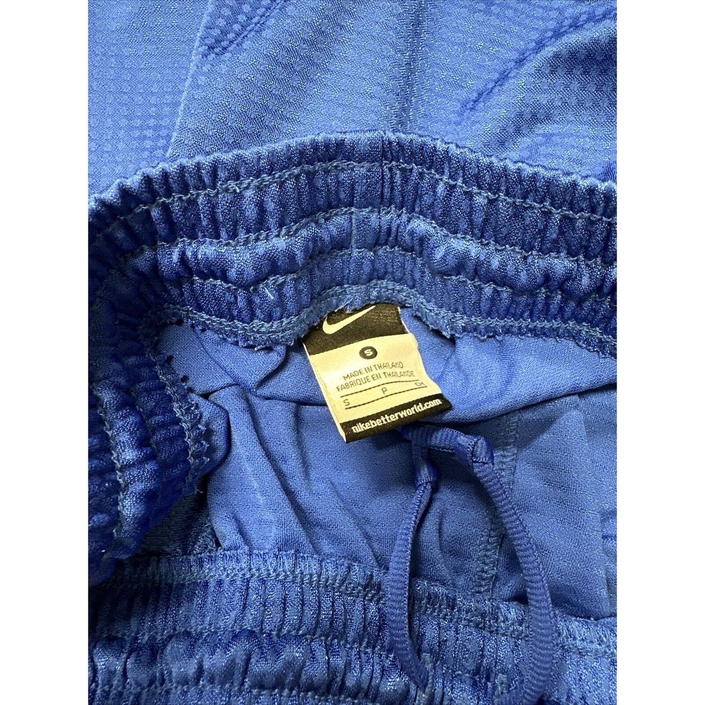 Men’s Blue Nike With Pockets Small Athletic Shorts