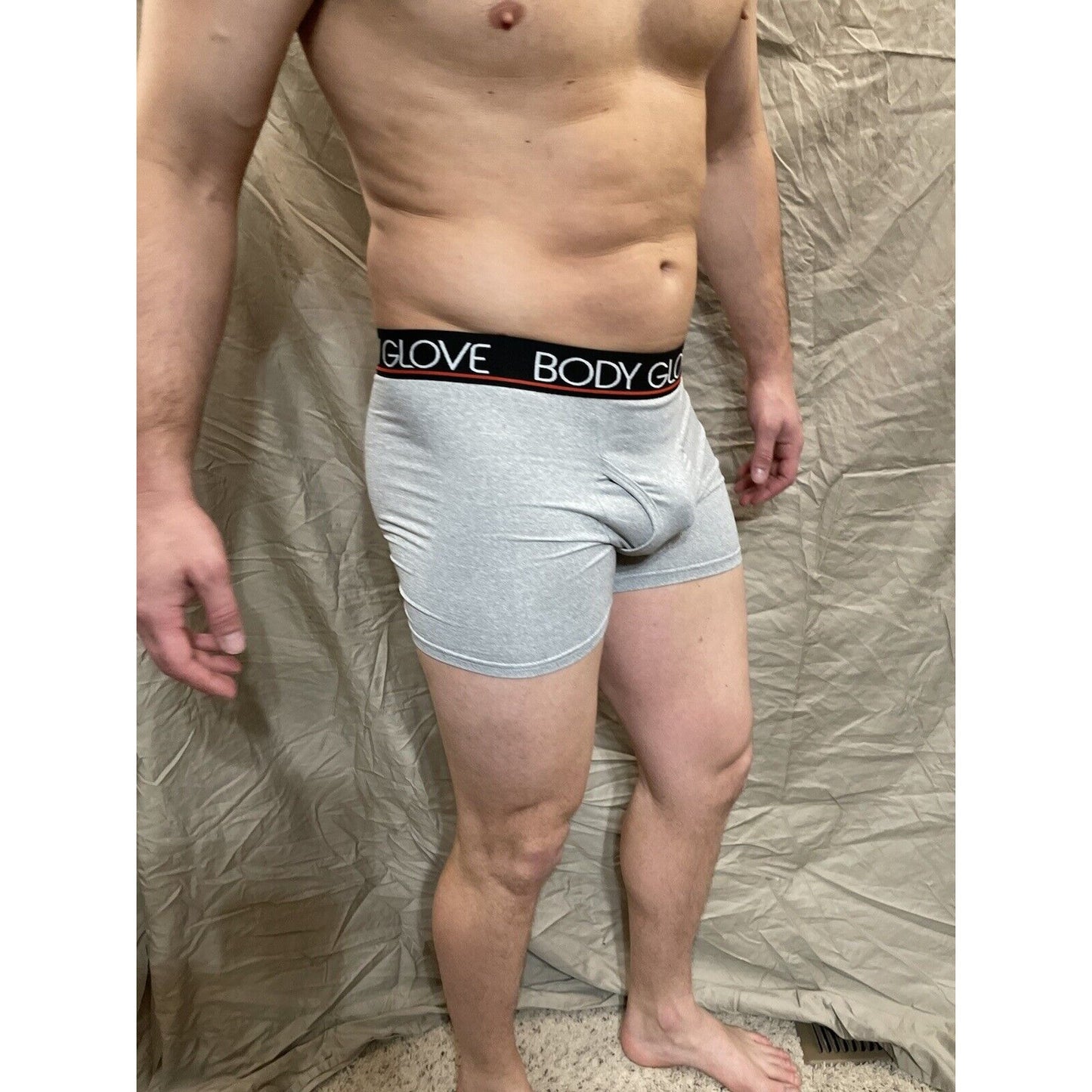 men's gray Body Glove Boxer Briefs Small