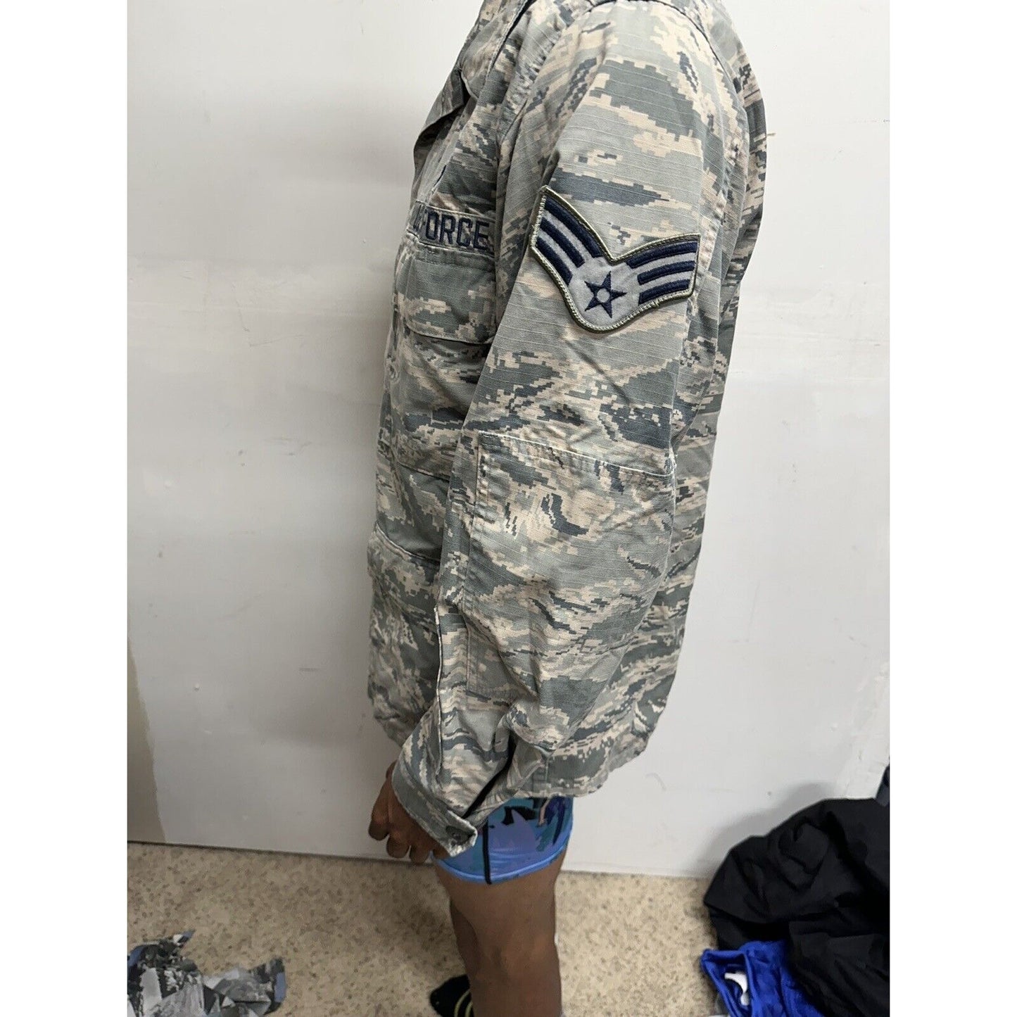Men’s ABU Airman Battle Uniform USAF Top Blouse 38R Civil Air Patrol