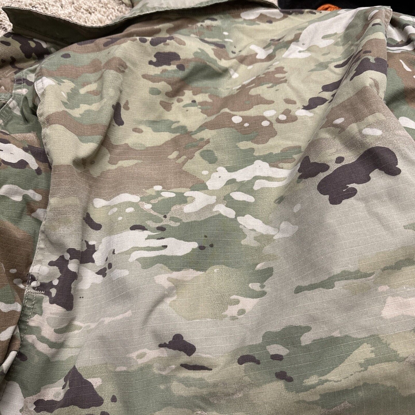 Men’s Ocp Top Medium Long Army Blouse Air Force With Patches