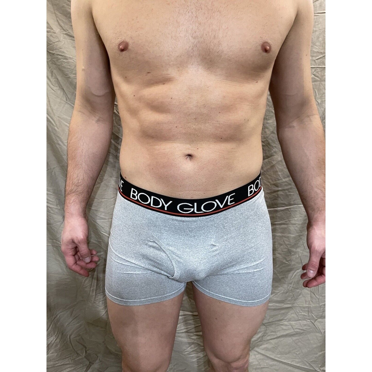 men's gray Body Glove Boxer Briefs Small