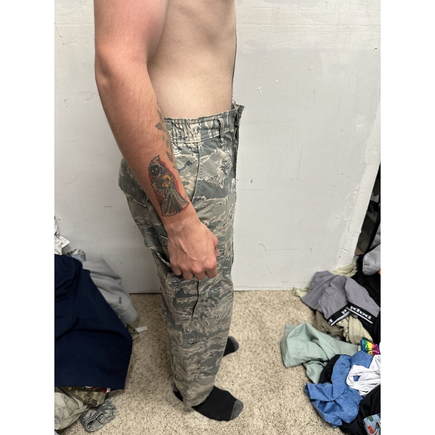 Men’s Abu Air Force Airman Battle Uniform Pants 30 XS Civil Air Patrol