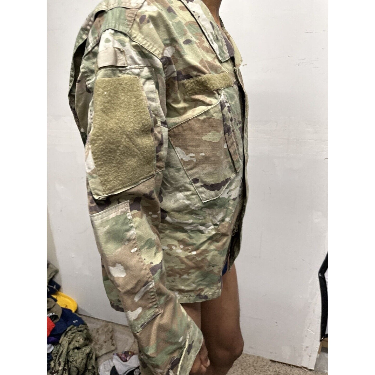 Men’s Ocp Army Air Force Top Blouse Coat Large Short