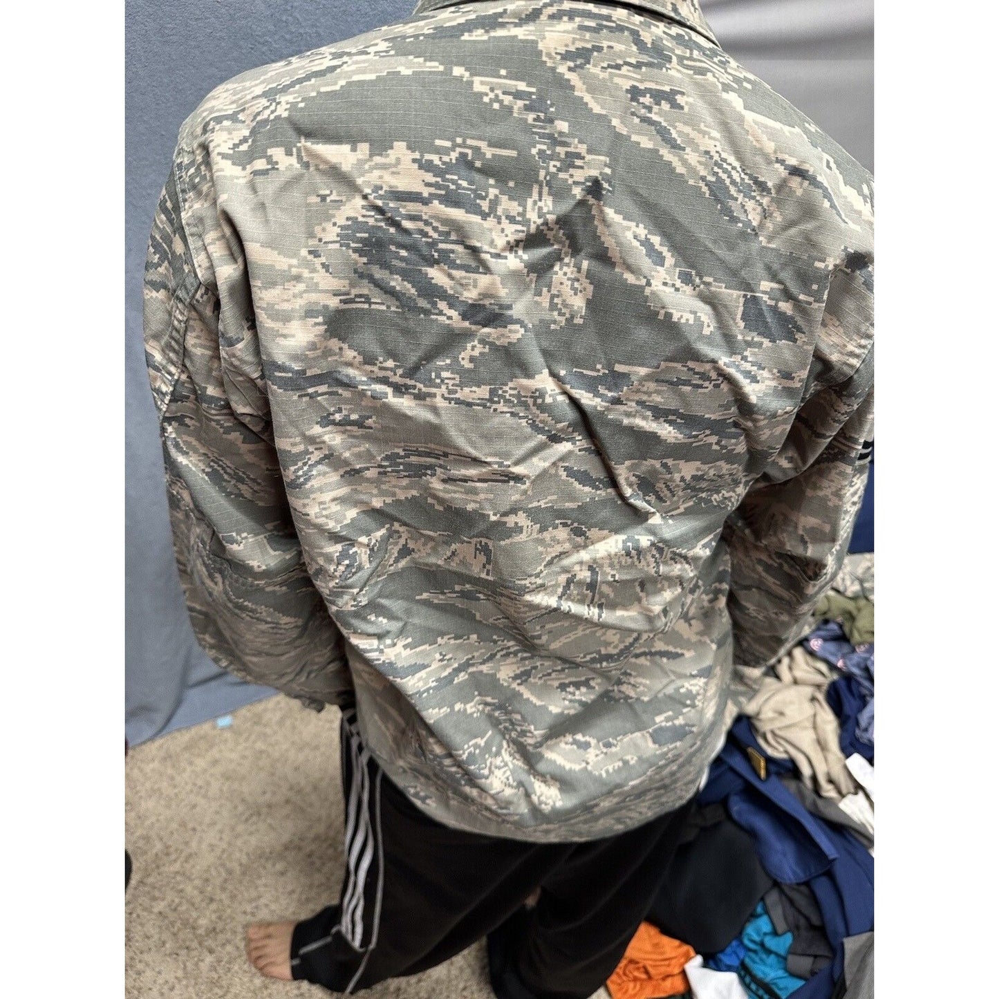 Men’s Abu Airman Battle Uniform Civil Air Patrol 40R Coat Blouse USAF Uniform