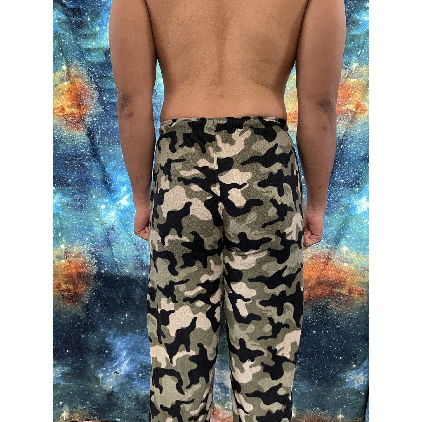 Men’s Small Camo Lounge Pants Sleepwear Fruit Of The Loom