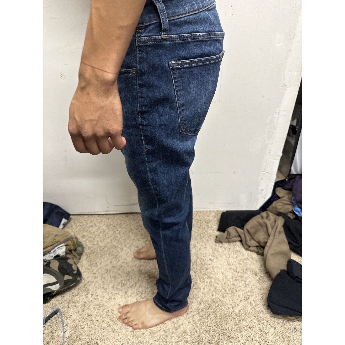 Men’s Skinny Express Jeans Blue 32 X 32