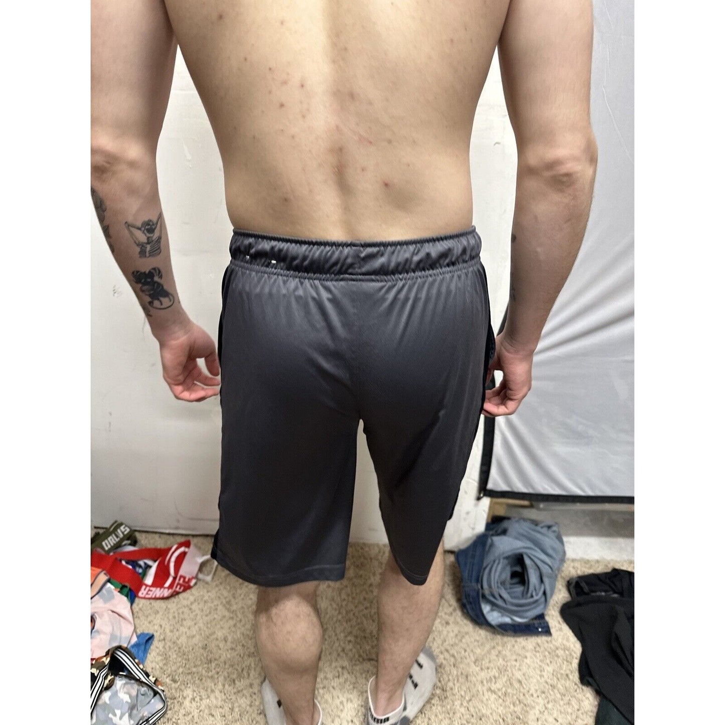 Men’s Gray Russell Athletics Medium Shorts