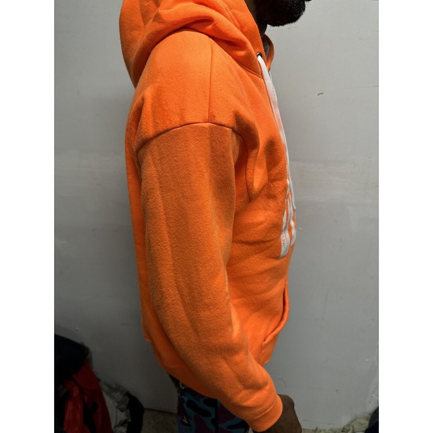 Men’s Neon Orange Wear Code Medium Las Vegas Pull Over Hoodie