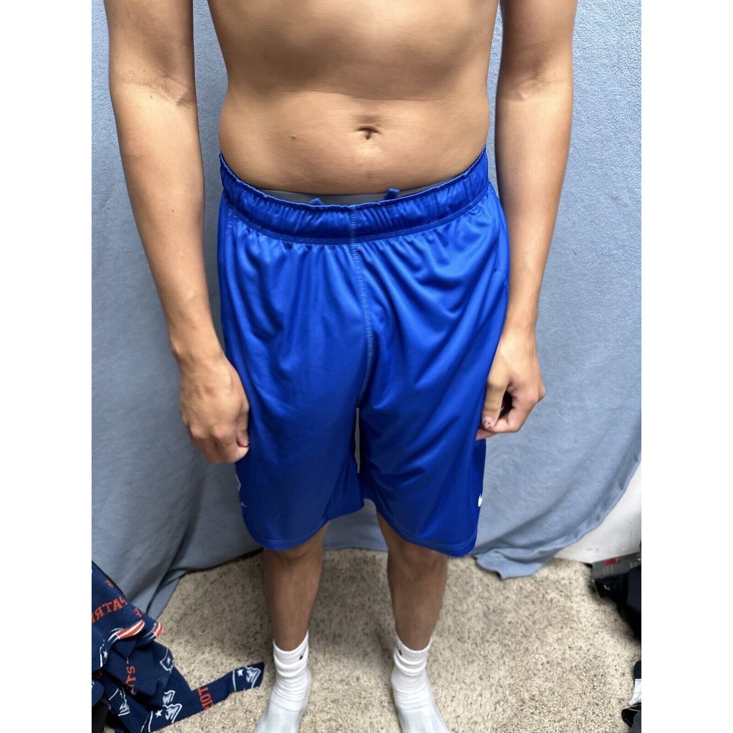 Men’s Blue Nike Dri Fit Large USAFA Air Force Academy Baseball Shorts