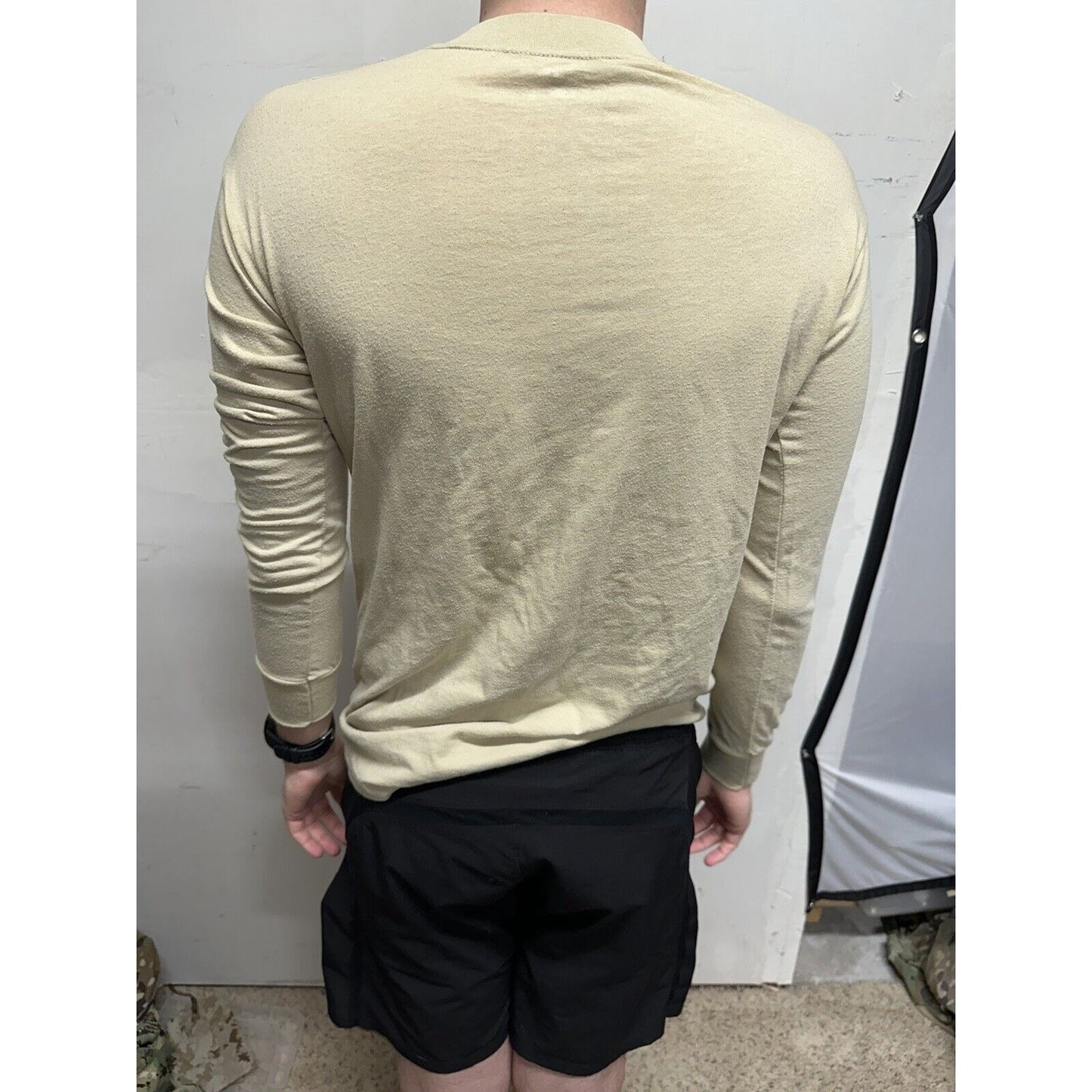 Men’s Tan duke Medium Long Sleeve Civil Air Patrol Uniform Shirt