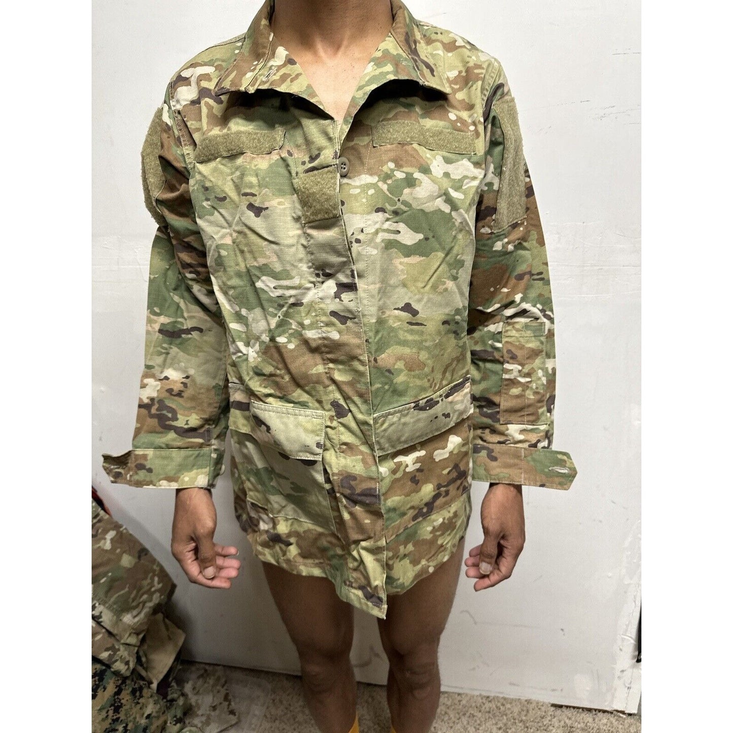 Women’s Maternity Utility Uniform Air Force Ocp Army Large 14-16 Regular Top