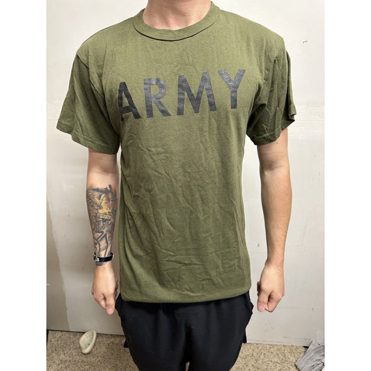 Men’s Army Green Rothco Medium Athletic Tshirt