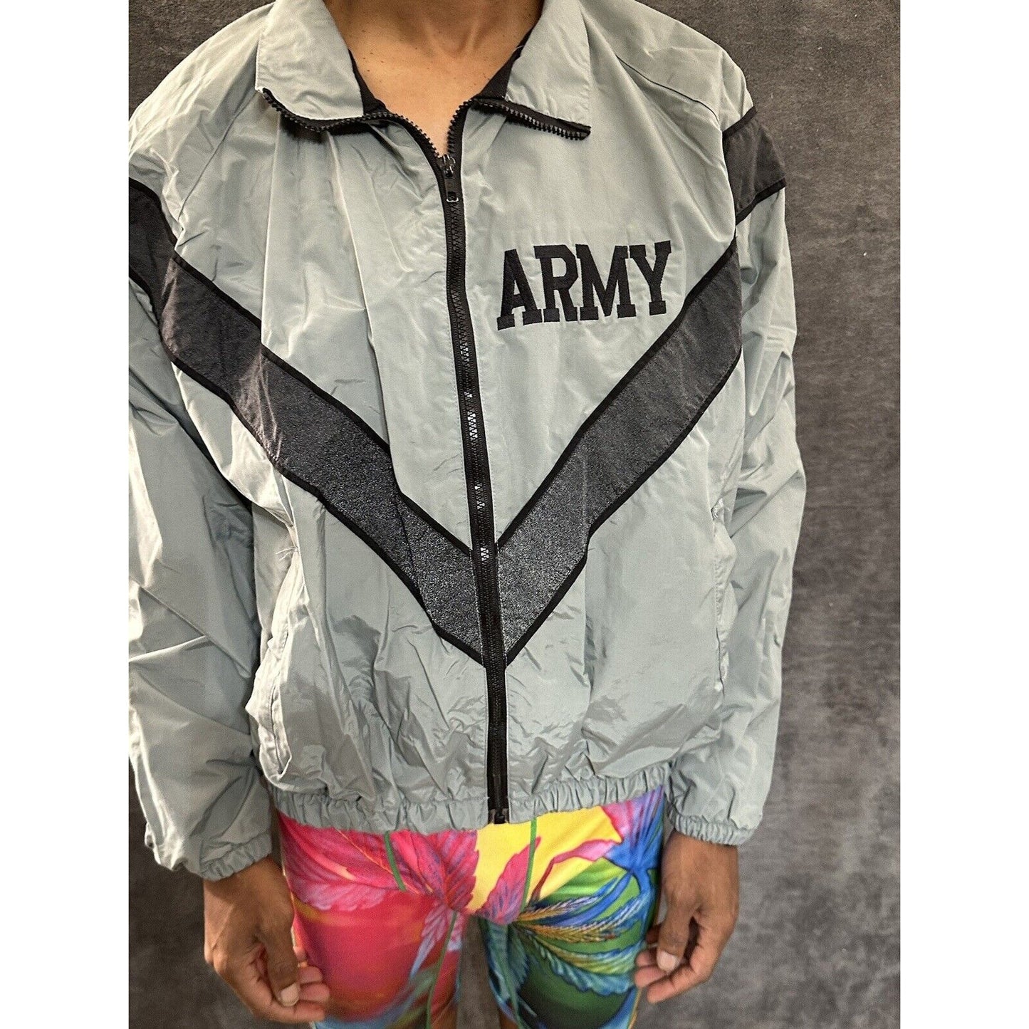 Men’s Army Jacket PFU Gray Uniform Medium Regular