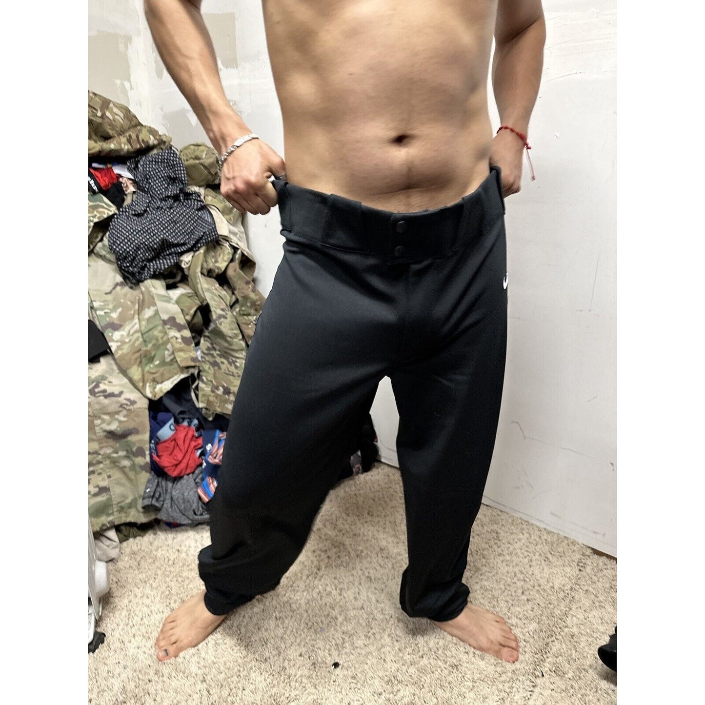 Men’s Black Team Nike Large Baseball Pants Engineered