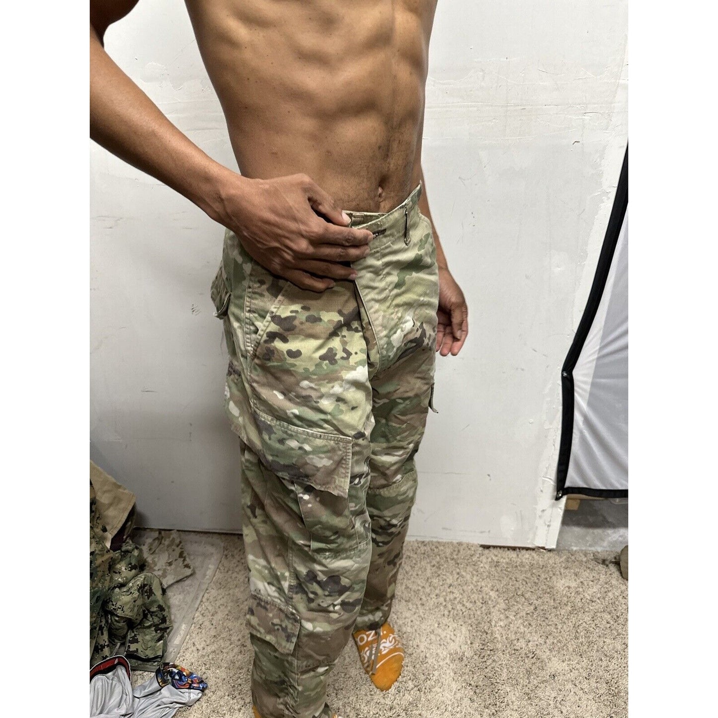Men’s Ocp Medium Regular Army Air Force Pants Worn Area