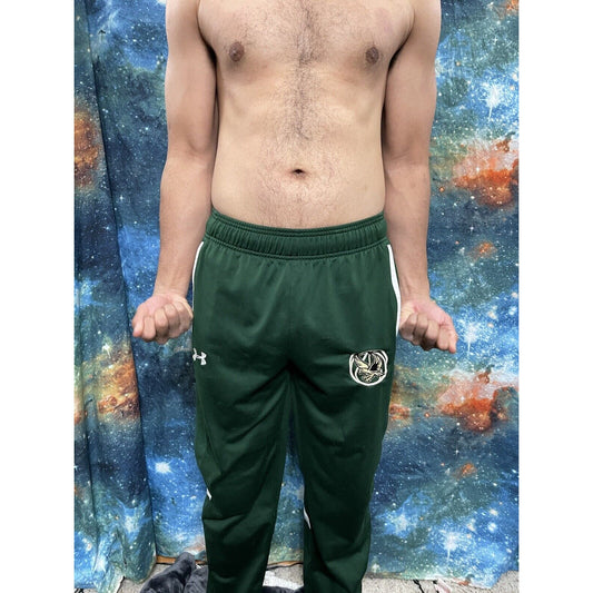 Men’s Medium Dark Green Under Armor Eagles Basketball sweatpants