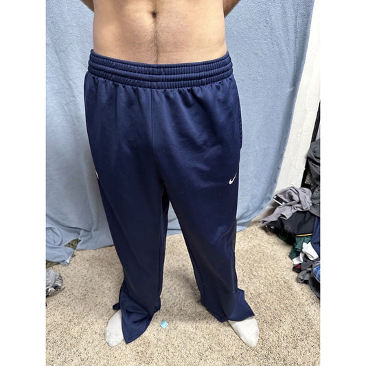 Men’s XL Nike Dri Fit Dark Blue Sweat Pants With Pockets