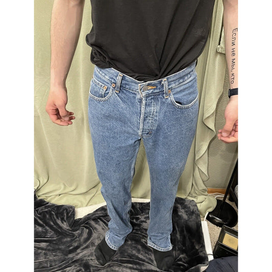 Vintage Men’s Button Fly Original Fit Gap Blue Jeans 31 X 34