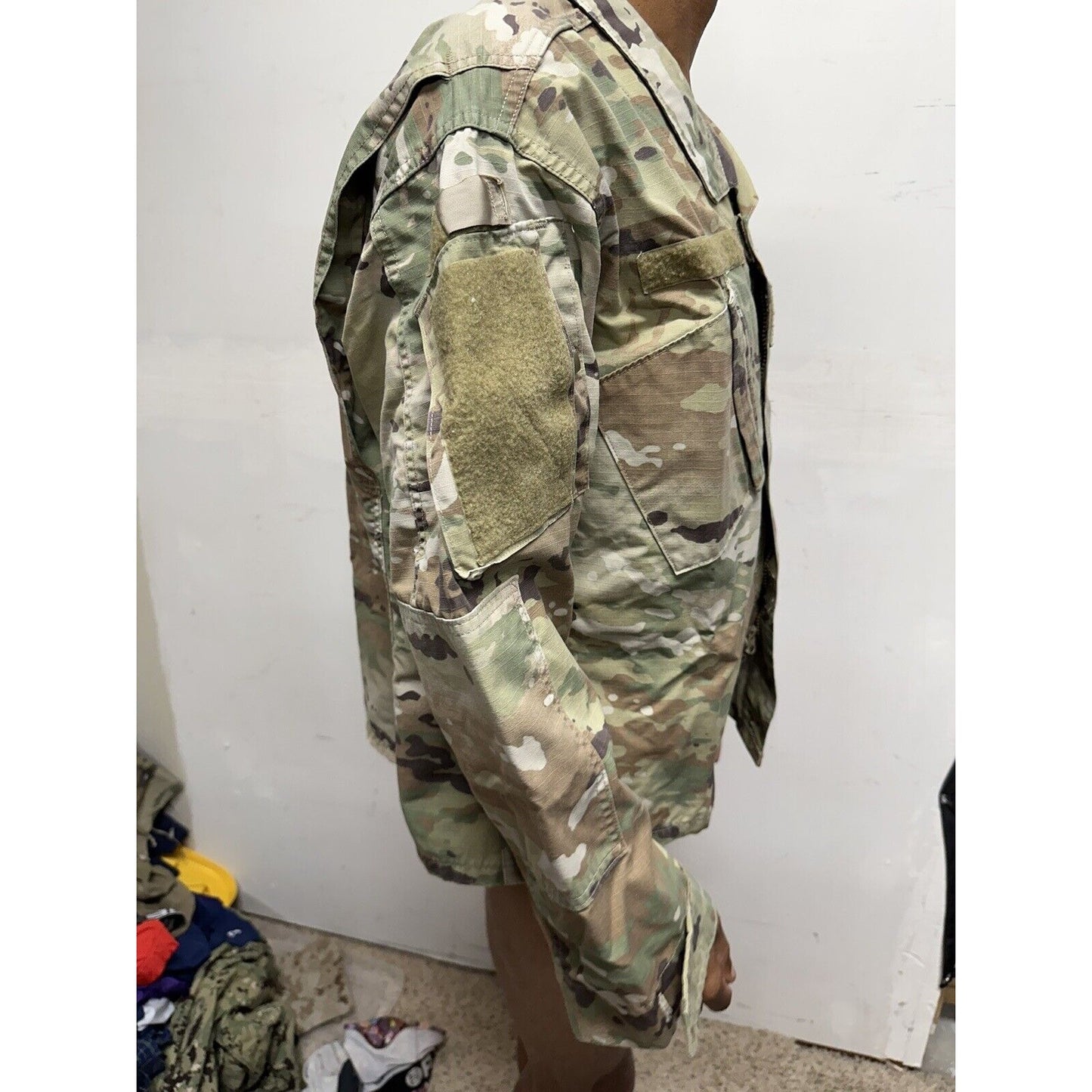 Men’s Ocp Army Air Force Top Blouse Coat Large Short